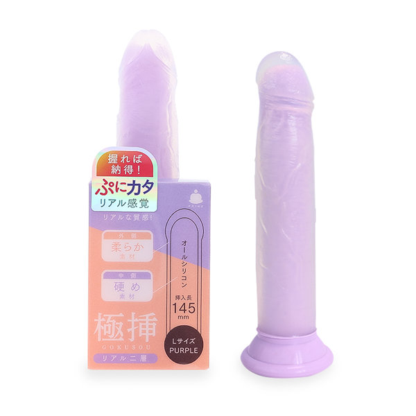 極挿リアル二層 Lサイズ パープル（p-305）