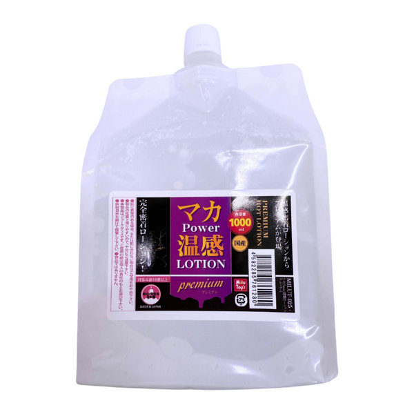 マカ POWER プレミアム 温感ローション 1000ml（MILUT-025）