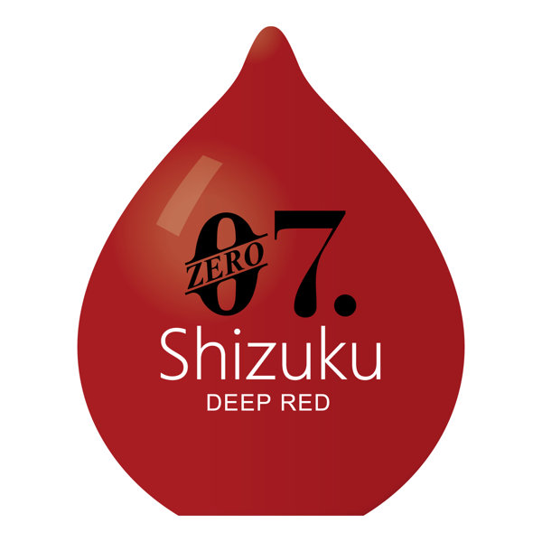 ユイラ ゼロナナ シズク ディープレッド YUIRA - ZERO7 shizuku - DEEP RED ［ローション付き］［ポータブル型］
